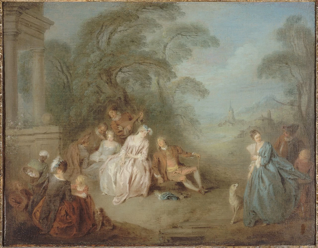 Incontro in un parco - Musée des Beaux, Arts de la ville de Paris